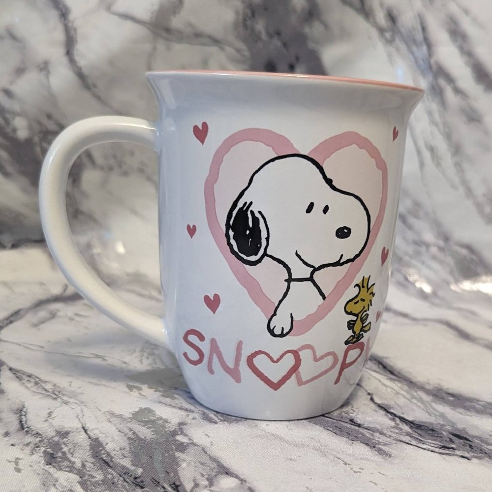 Peanuts Snoopy Valentines Hearts Coffee mug 16 0z 2021 - pre-owned
